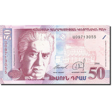 Banknote, Armenia, 50 Dram, 1998-1999, 1998, KM:41, UNC(65-70)