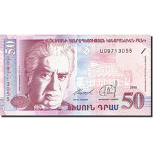Billet, Armenia, 50 Dram, 1998-1999, 1998, KM:41, NEUF