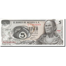 Billet, Mexique, 5 Pesos, 1969-1974, 1971-10-27, KM:62b, NEUF