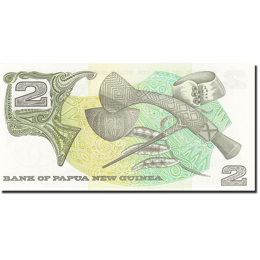 Banknote, Papua New Guinea, 2 Kina, 1992-1993, Undated (1992), KM:12a