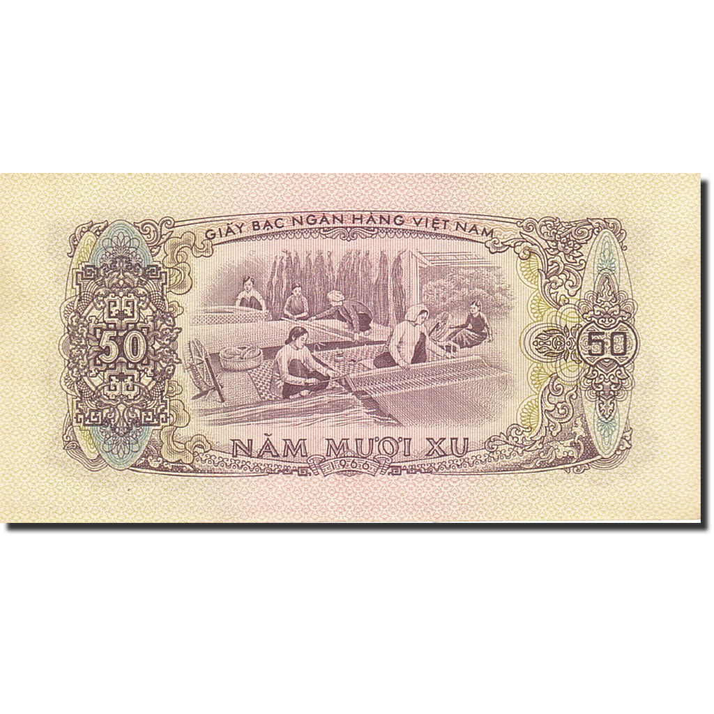 Banknote, South Viet Nam, 50 Xu, 1966, 1966, KM:39a, AU(55-58)