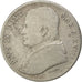 ITALIAN STATES, 20 Baiocchi, 1863, Roma, KM #1360, F(12-15), Silver, 5.56
