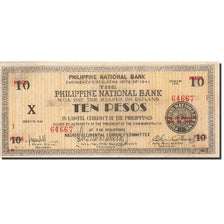 Biljet, Fillipijnen, 10 Pesos, 1941, 1941, KM:S627b, SUP