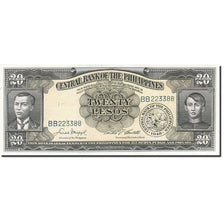 Banknote, Philippines, 20 Pesos, 1949, Undated, KM:137d, UNC(65-70)