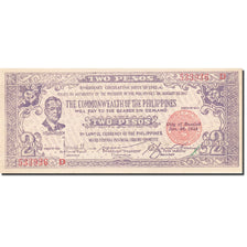 Geldschein, Philippinen, 2 Pesos, 1942, 1942, KM:S647A, UNZ-