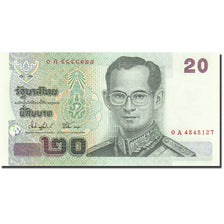 Thailandia, 20 Baht, 2002, Undated (2003), KM:109, FDS