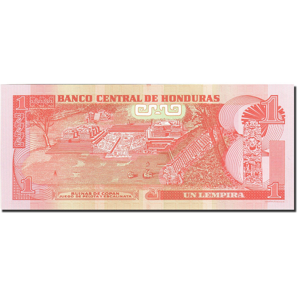 Banknote, Honduras, 1 Lempira, 2012, 2012-03-01, UNC(65-70)