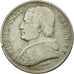 Coin, ITALIAN STATES, PAPAL STATES, Pius IX, 20 Baiocchi, 1865, Roma, VF(20-25)