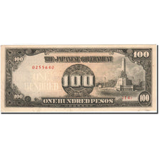 Banknote, Philippines, 100 Pesos, 1944, 1944, KM:112a, UNC(60-62)