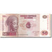 Billet, Congo Democratic Republic, 50 Francs, 2000, 2000-01-04, KM:91a, SPL