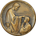 France, Medal, Sacerdoce, Christ, Religions & beliefs, Becker, MS(63), Bronze