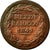 Moneta, DEPARTAMENTY WŁOSKIE, PAPAL STATES, Pius IX, Mezzo (1/2) Baiocco, 1849