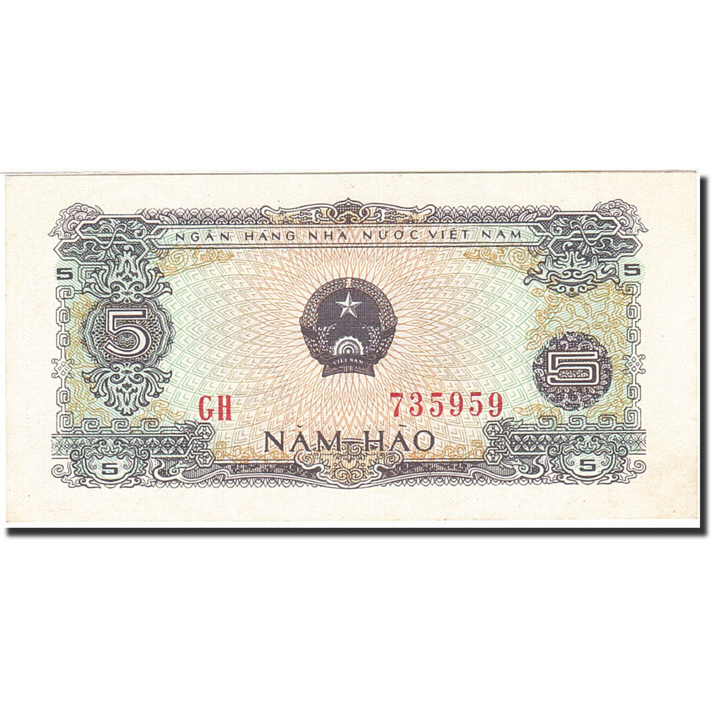 Banknote, Vietnam, 5 Hao, 1976, 1976, KM:79a, UNC(60-62)