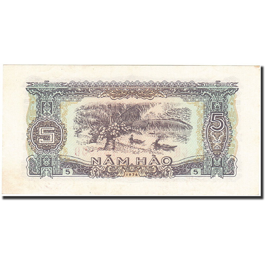 Banknote, Vietnam, 5 Hao, 1976, 1976, KM:79a, UNC(60-62)