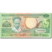 Banknote, Surinam, 25 Gulden, 1986-1988, 1988-01-09, KM:132b, UNC(65-70)