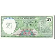 Banknote, Surinam, 25 Gulden, 1982, 1985-11-01, KM:127b, UNC(65-70)