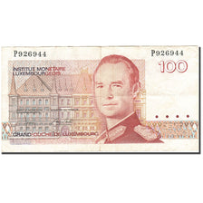 Lussemburgo, 100 Francs, 1985-1993, KM:58b, Undated (1986), BB