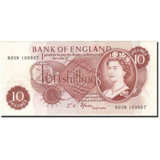 Banknot, Wielka Brytania, 10 Shillings, 1960-1964, 1966-1970, KM:373c, AU(55-58)