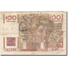 Banknote, France, 100 Francs, 1945, 1952-09-04, VF(20-25), Fayette:28.33