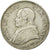 Munten, Italiaanse staten, PAPAL STATES, Pius IX, Lira, 1866, Roma, FR+, Zilver