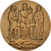 Francia, medalla, Commission du Vieux Paris, Salvador Dali, 1958, Dropsy, EBC+