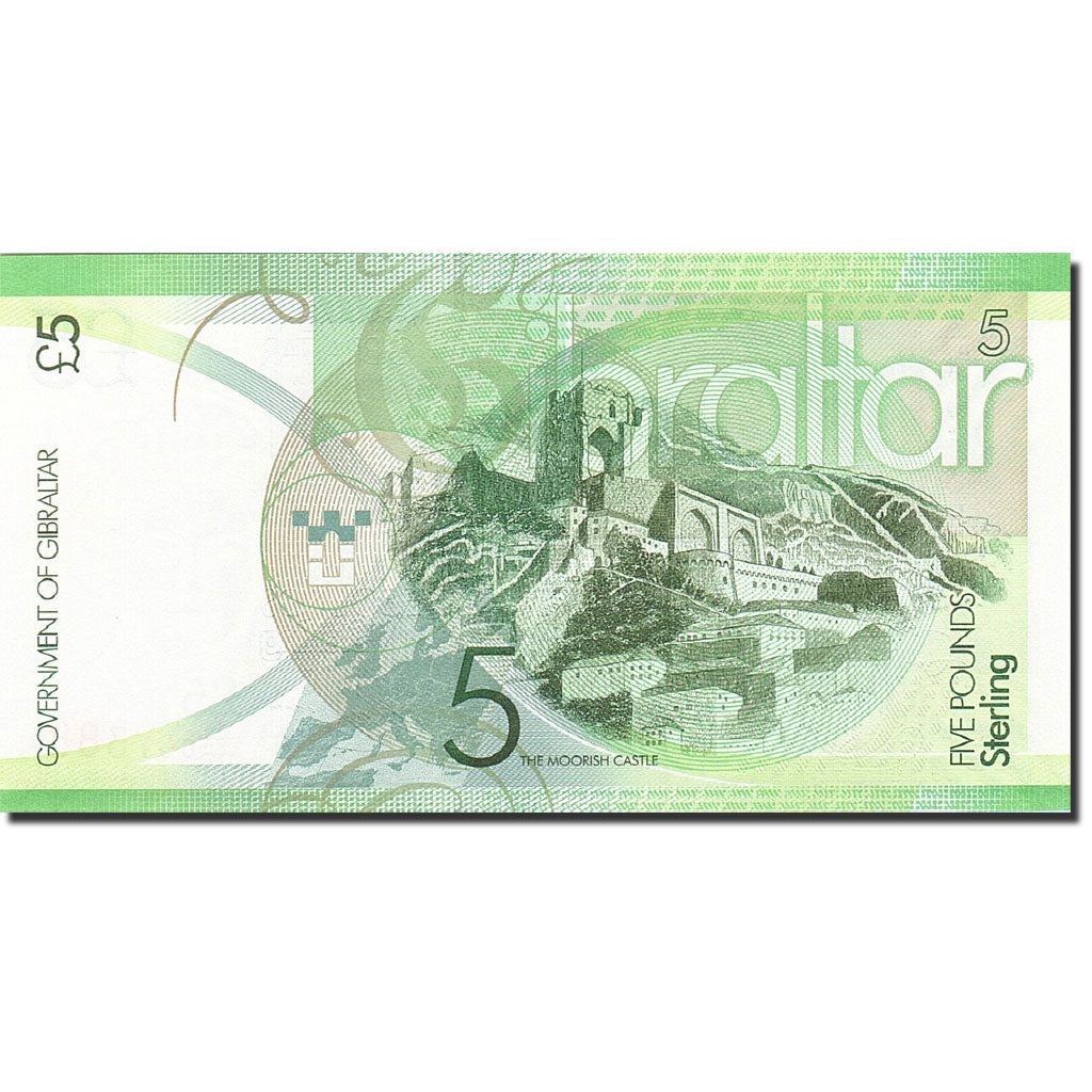 Banknote, Gibraltar, 5 Pounds, 2010, 2011-01-01, KM:35, UNC(65-70)