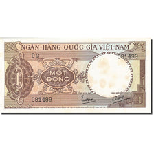 Geldschein, South Viet Nam, 1 D<ox>ng, 1964, Undated (1964), KM:15a, SS+