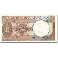Billet, South Viet Nam, 1 D<ox>ng, 1964, Undated (1964), KM:15a, TTB+