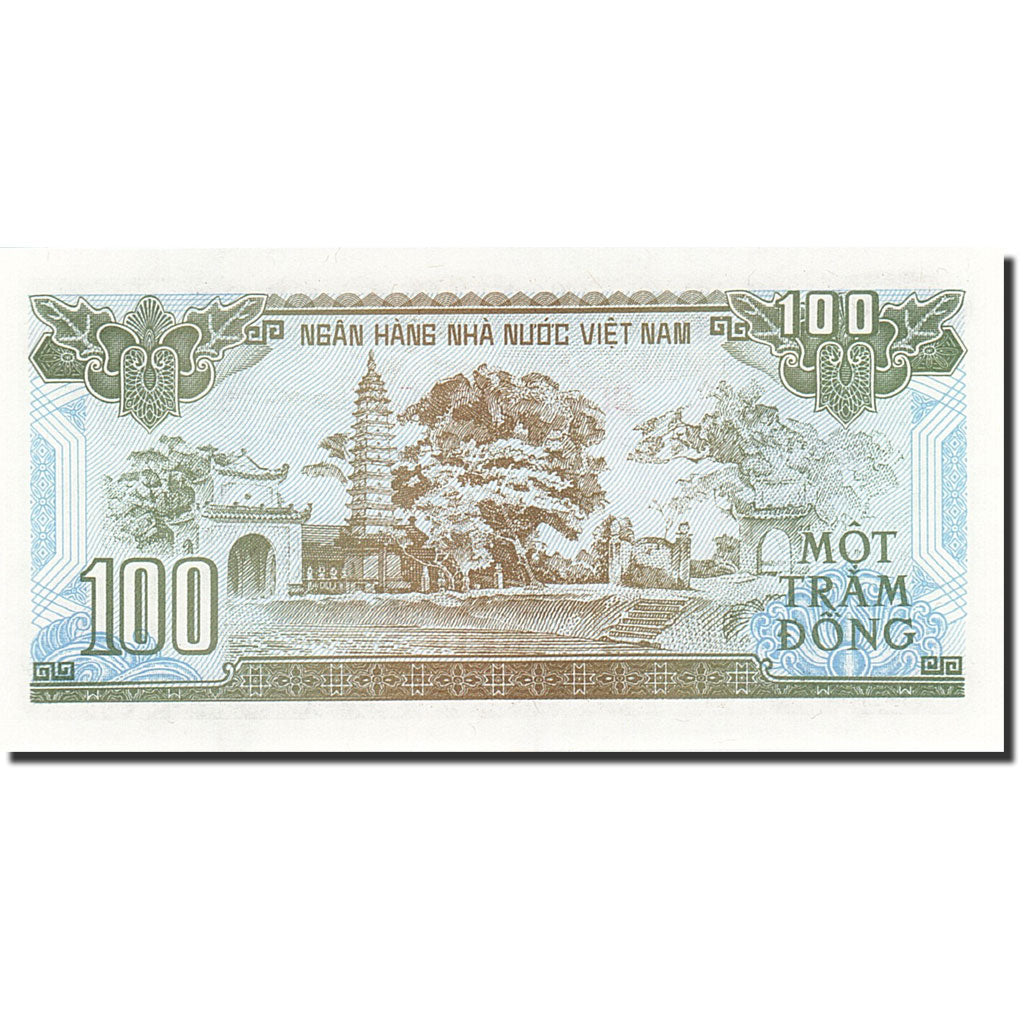 Banknote, Vietnam, 100 D<ox>ng, 1988-1991, 1991, KM:105a, UNC(65-70)