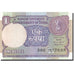 Biljet, India, 1 Rupee, 1957-1963, 1990, KM:78Ae, SPL