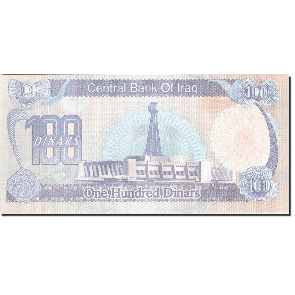 Banknote, Iraq, 100 Dinars, 1994-1995, 1994, KM:84a1, UNC(65-70)