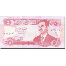 Irak, 5 Dinars, 1992-1993, 1992, KM:80b, UNZ