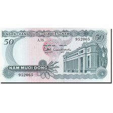 Billet, South Viet Nam, 50 D<ox>ng, 1969-1971, Undated (1969), KM:25a, SUP+