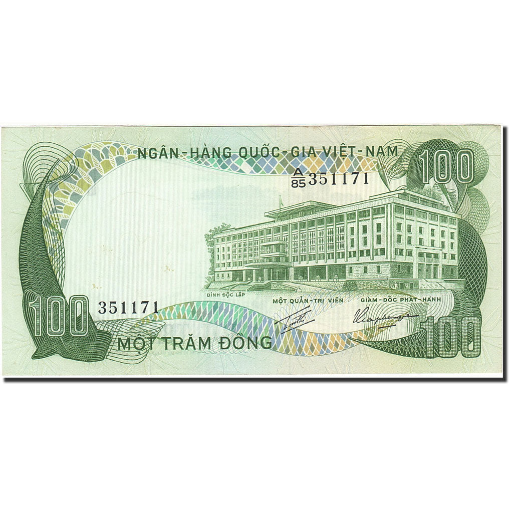 Banknote, South Viet Nam, 100 D<ox>ng, 1972-1975, Undated (1972), KM:31a