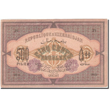 Azerbaïdjan, 500 Rubles, 1920, 1920, KM:7, SUP