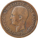 GREECE, 10 Lepta, 1870, Strassburg, KM #43, VF(20-25), Copper, 9.65