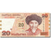 Banconote, Kirghizistan, 20 Som, 1994, KM:10, Undated (1994), FDS