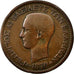 Moneta, Grecia, George I, 10 Lepta, 1870, Strassburg, MB, Rame, KM:43