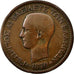 Coin, Greece, George I, 10 Lepta, 1870, Strassburg, VF(20-25), Copper, KM:43