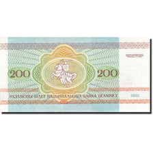 Biljet, Wit Rusland, 200 Rublei, 1992-1996, 1992, KM:9, SPL