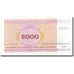 Biljet, Wit Rusland, 5000 Rublei, 1998-1999, 1998, KM:17, NIEUW