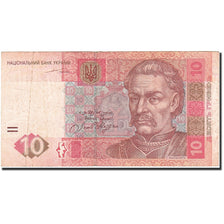 Ukraine, 10 Hryven, 2003-2007, KM:119a, 2004, EF(40-45)