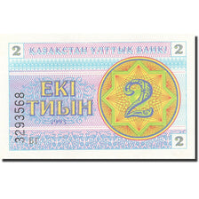 Billete, 2 Tyin, 1993-1998, Kazajistán, KM:2a, 1993, UNC