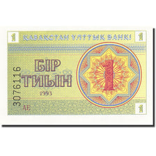 Banknote, Kazakhstan, 1 Tyin, 1993-1998, 1993, KM:1a, UNC(65-70)