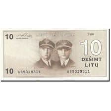 Lithuania, 10 Litu, 1991-1993, 1991, KM:47b, UNC(65-70)