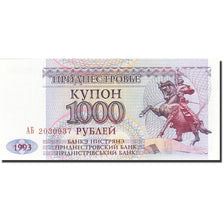 Biljet, Transnistrië, 1000 Rublei, 1993-1994, 1993, KM:23, SPL