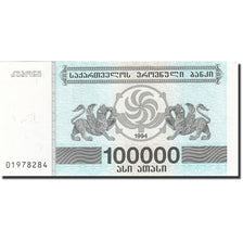 Banknote, Georgia, 100,000 (Laris), 1994, 1994, KM:48Aa, UNC(65-70)