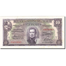 Uruguay, 10 Pesos, 1967, KM:42a, 1967, EF(40-45)