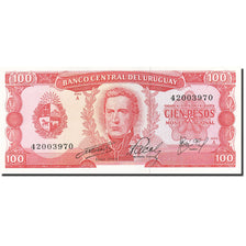 Banknote, Uruguay, 100 Pesos, 1967, Undated (1967), KM:47a, UNC(65-70)