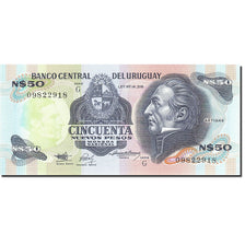 Banknote, Uruguay, 50 Nuevos Pesos, 1975, Undated (1975), KM:59, UNC(65-70)